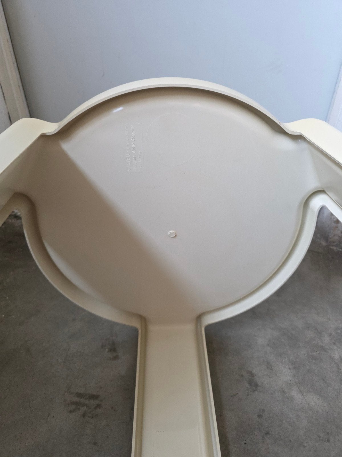 Table d'appoint vintage design Giotto Stoppino pour Kartell, Enlèvement, Table
