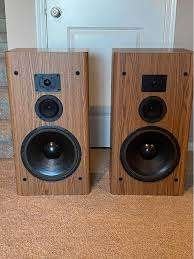 klh av 4001 in goede staat, Audio, Tv en Foto, Luidsprekerboxen, Gebruikt, 120 watt of meer, Front, Rear of Stereo speakers, Ophalen