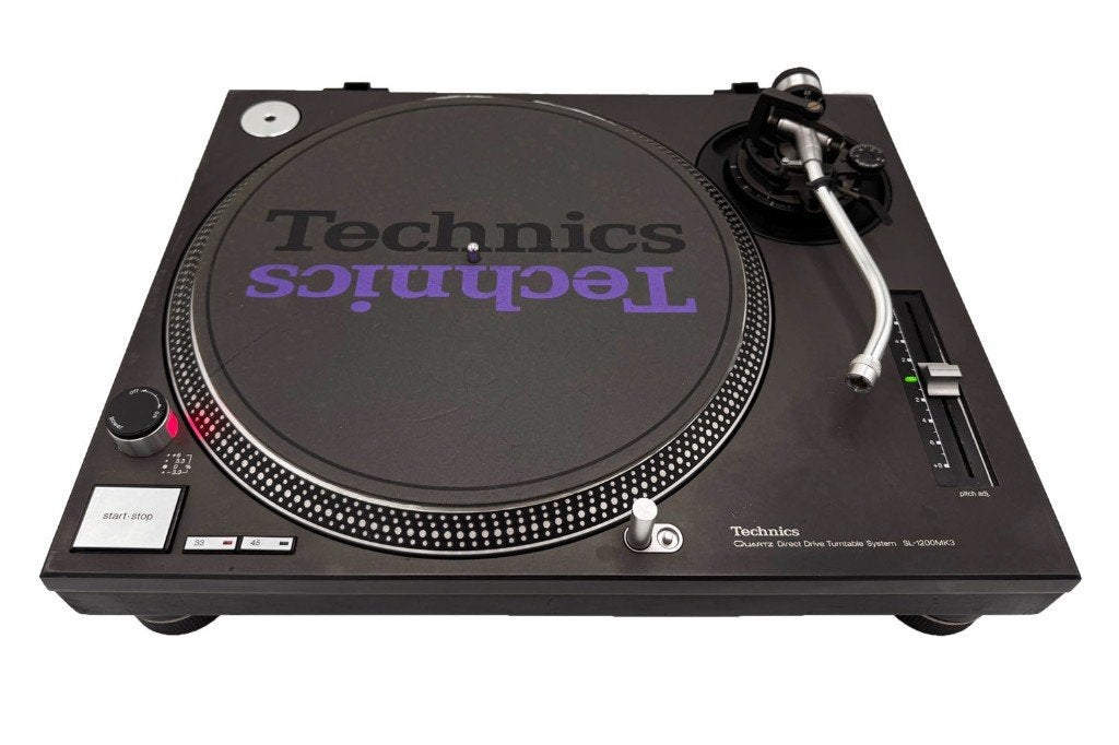 Technics SL-1200 MK3 Platenspeler + Downconverter, Audio, Tv en Foto, Platenspelers, Gebruikt, Platenspeler, Technics, Pitch-regelaar