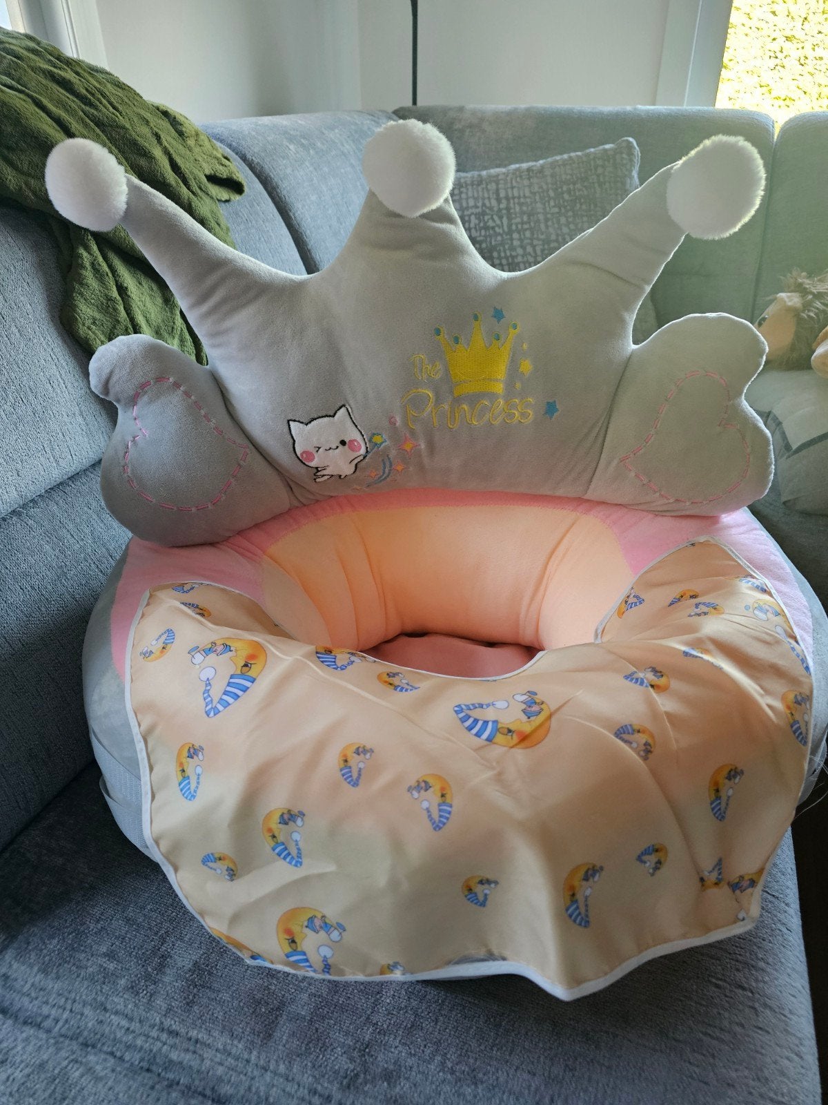 Zachte baby zitkussen, Ophalen, Nieuw