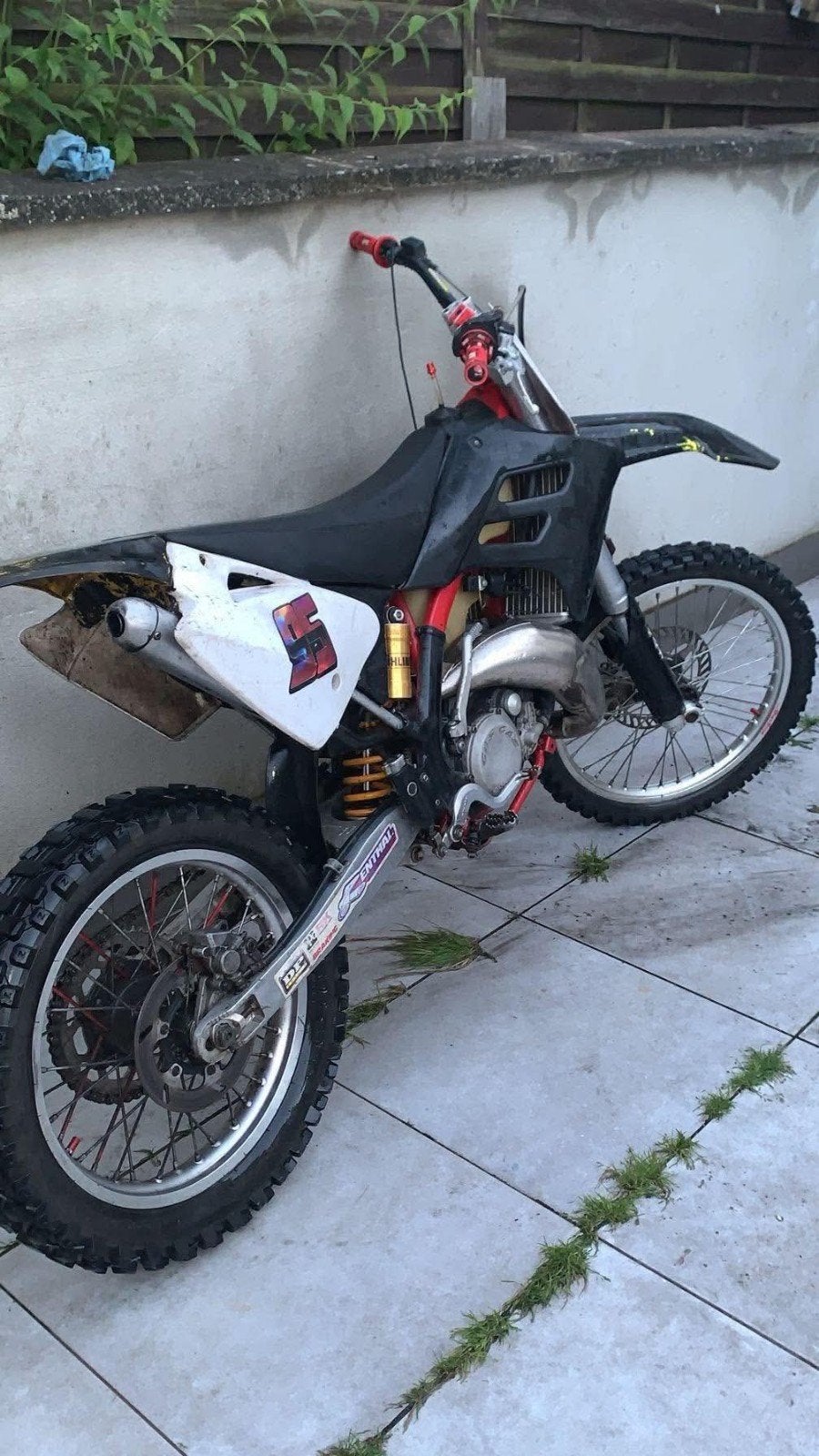 Gasgas 125cc, Ophalen