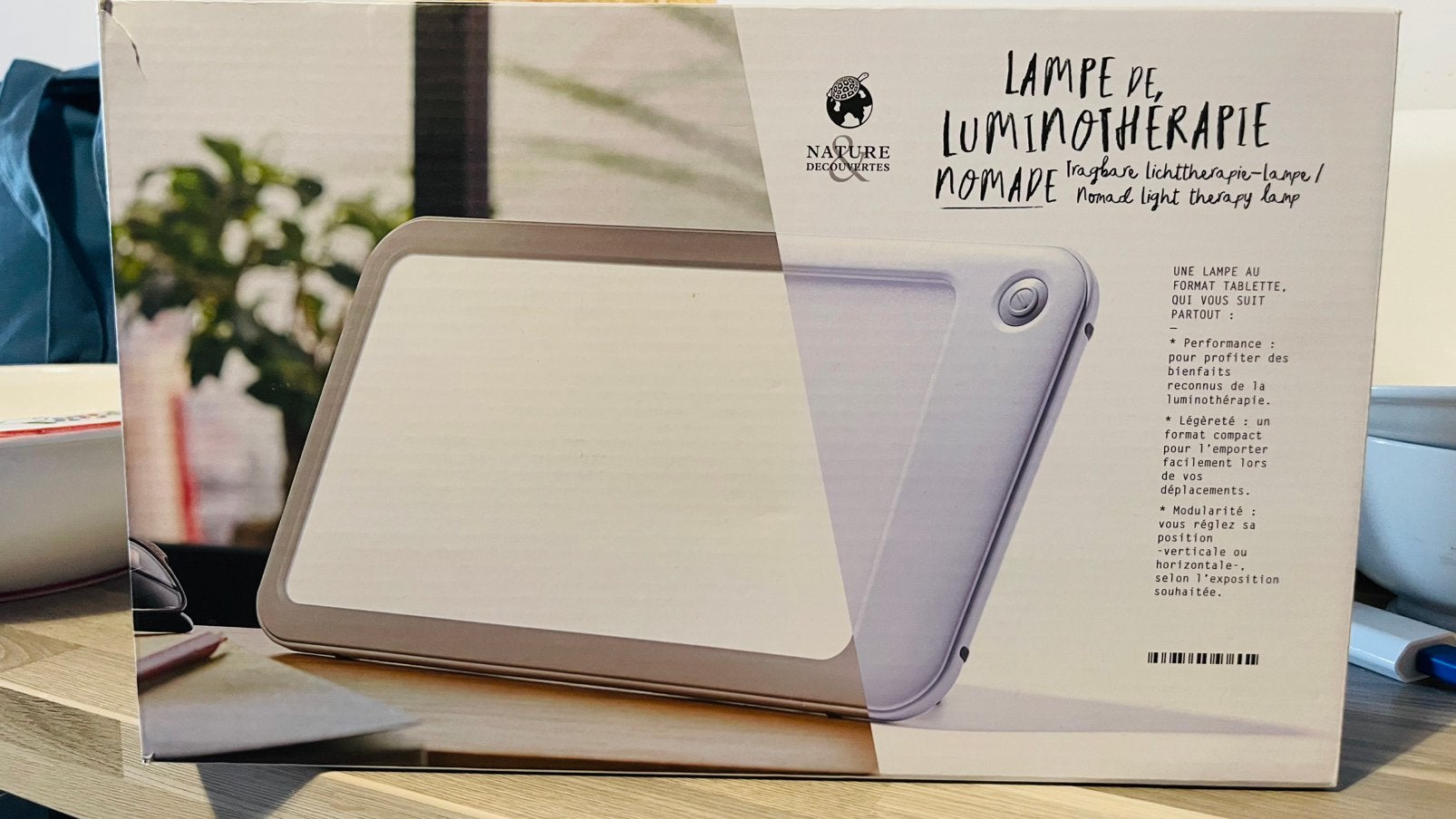 Nomad lamp voor lichttherapie, Computers en Software, Tekentablets, Ophalen, Zo goed als nieuw, Bedraad