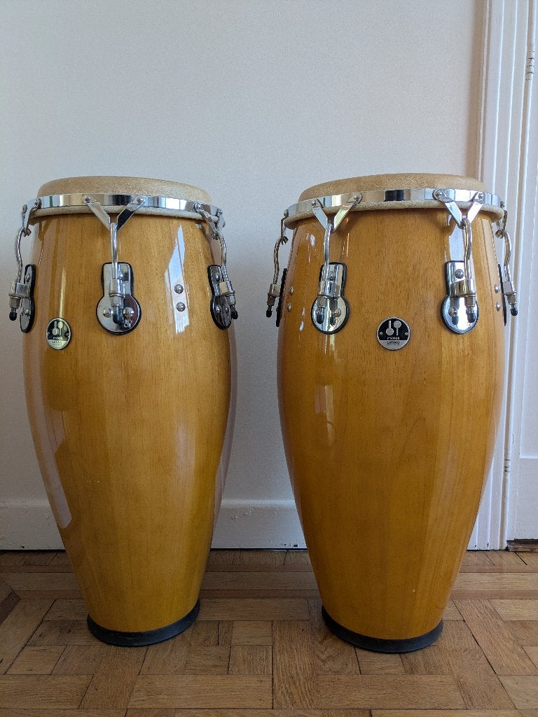 Sonor latino conga en quinto, Muziek en Instrumenten, Percussie, Ophalen, Zo goed als nieuw, Overige soorten