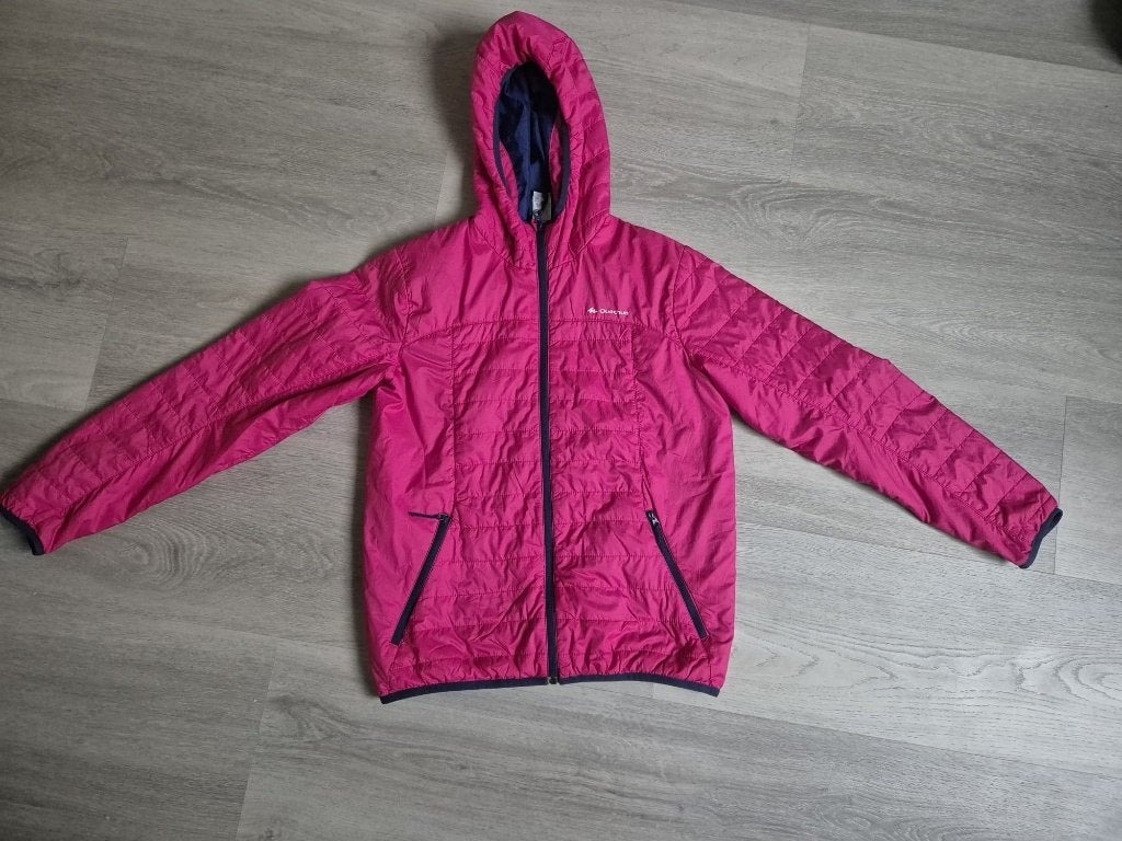 lichte donsjas, Kinderen en Baby's, Ophalen, Gebruikt, Meisje, Quechua, Decathlon