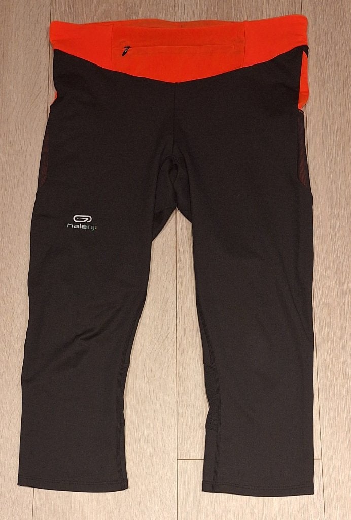 Loopkleding, 3/4-broek, Kalenji, maat 40, zwart+fluo oranje, Vêtements | Femmes, Vêtements de sport, Comme neuf, Course à pied ou Cyclisme