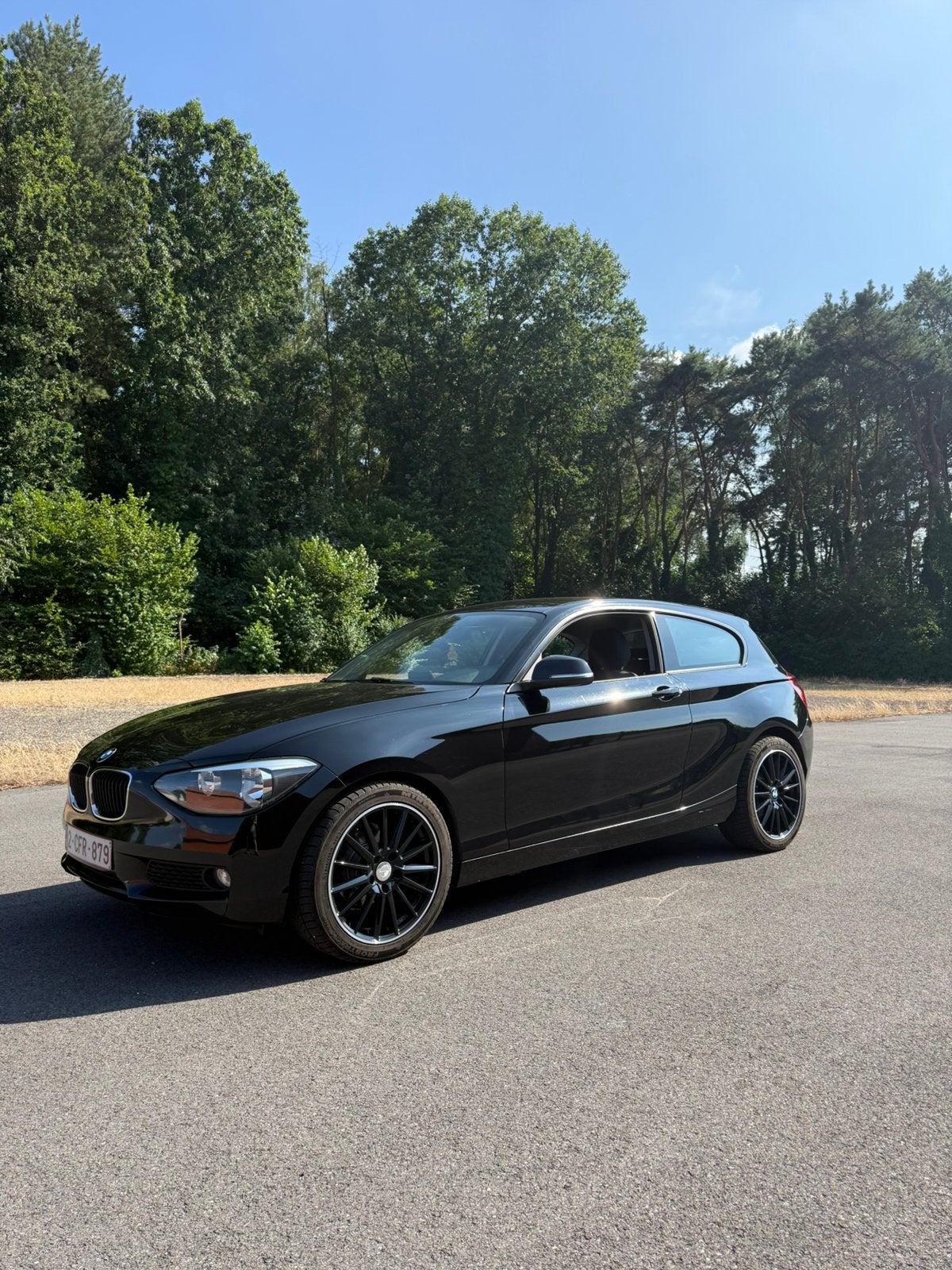 bmw f20 114i reeds gekeurd voor verkoop, Auto's, BMW, Voorwielaandrijving, Euro 5, Zwart, Zwart
