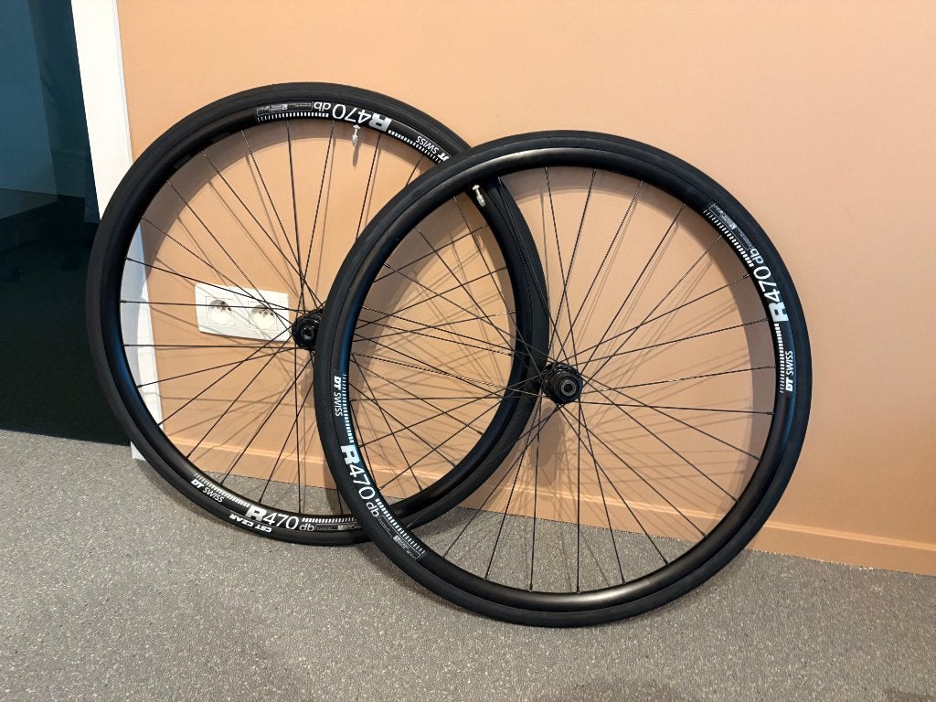 DT SWISS r470 disc shimano hg, Fietsen en Brommers, Zo goed als nieuw, Aluminium, DT-Swiss, Racefiets