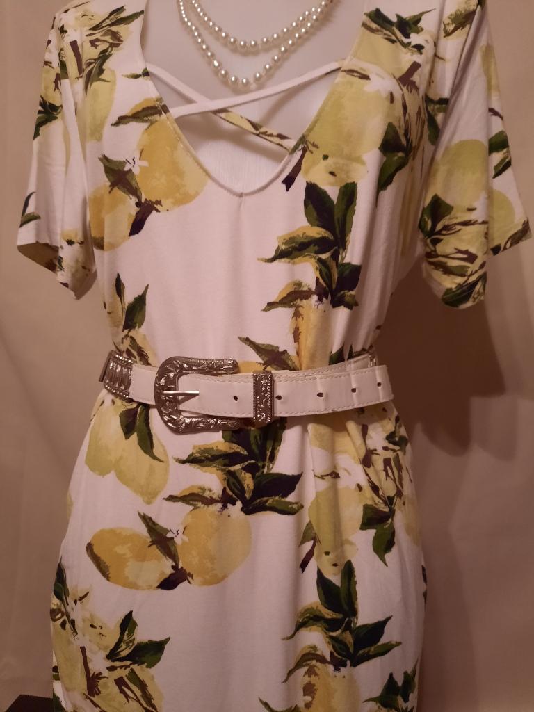 Fris zomerkleedje L, Kleding | Dames, Geel, Maat 42/44 (L), Ophalen of Verzenden, Zo goed als nieuw