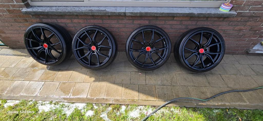 Rays velgen 19 inch  made in Japan, Auto-onderdelen, Banden en Velgen, Gebruikt, Velg(en), Personenwagen, Zomerbanden