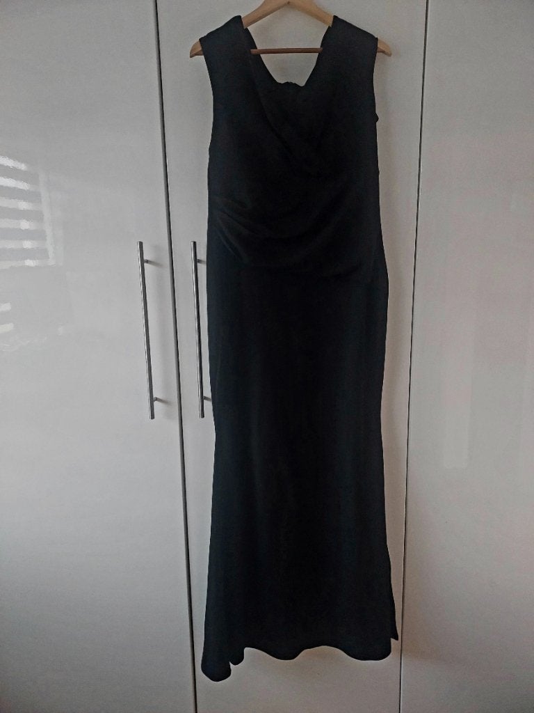 Galajurk Zwart, Kleding | Dames, Gelegenheidskleding, Galajurk, Verzenden, Zwart, Maat 42/44 (L)