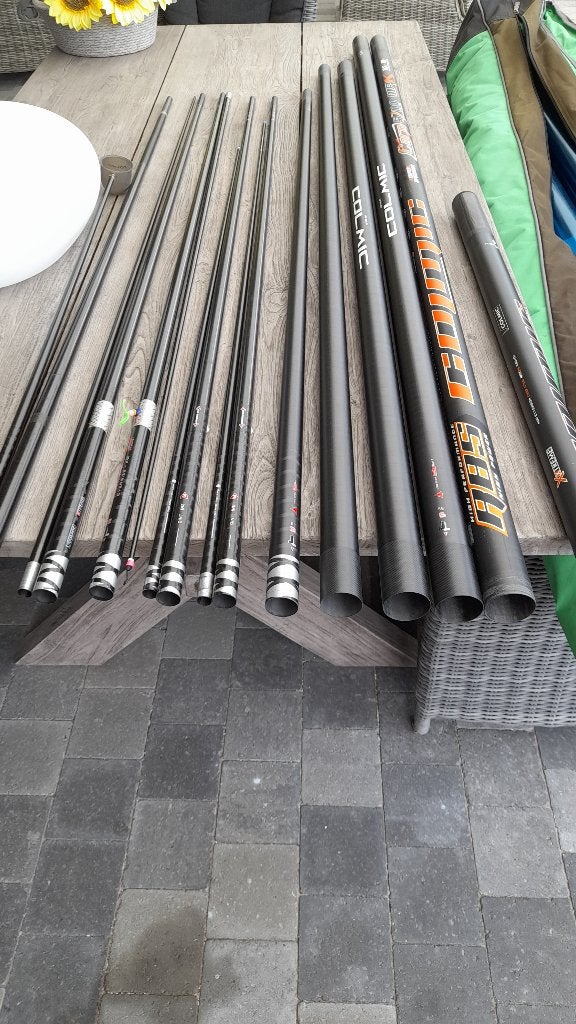 Super hengel Colmic carp 5700  WRK, Watersport en Boten, Hengelsport | Witvissen, Ophalen, Zo goed als nieuw, Vaste hengel