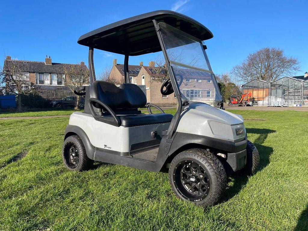 Clubcar Tempo Grey de luxe met nieuwe LM velgen, Autres marques, Voiturette de golf, Clubcar, US