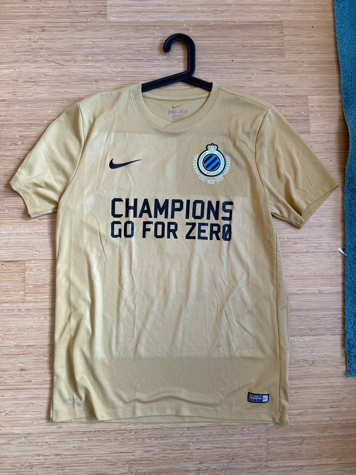Maillot porté pendant le match Club Brugge Poulain, Collections, Enlèvement ou Envoi, Utilisé, Maillot