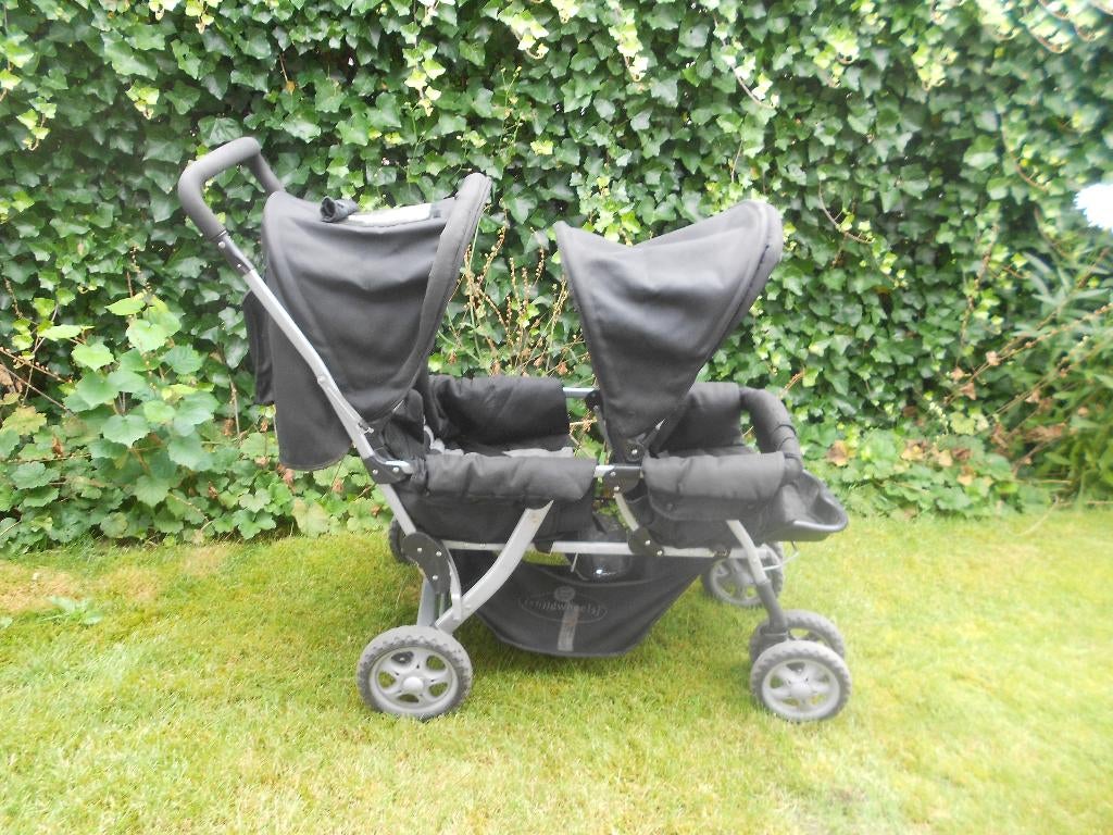 dubbele kinderwagen, Autres marques, Enlèvement, Utilisé, Poussette