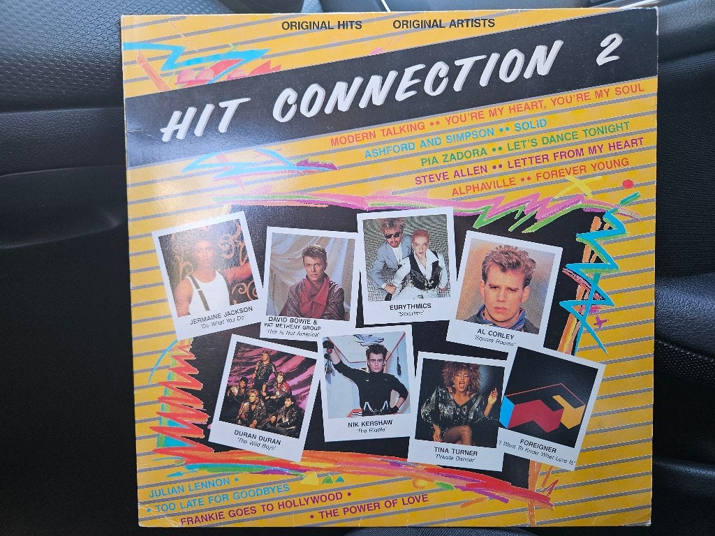 LP - Various - Hit Connection 2, Cd's en Dvd's, Vinyl | Verzamelalbums, LP, Gebruikt, Ophalen of Verzenden, Pop