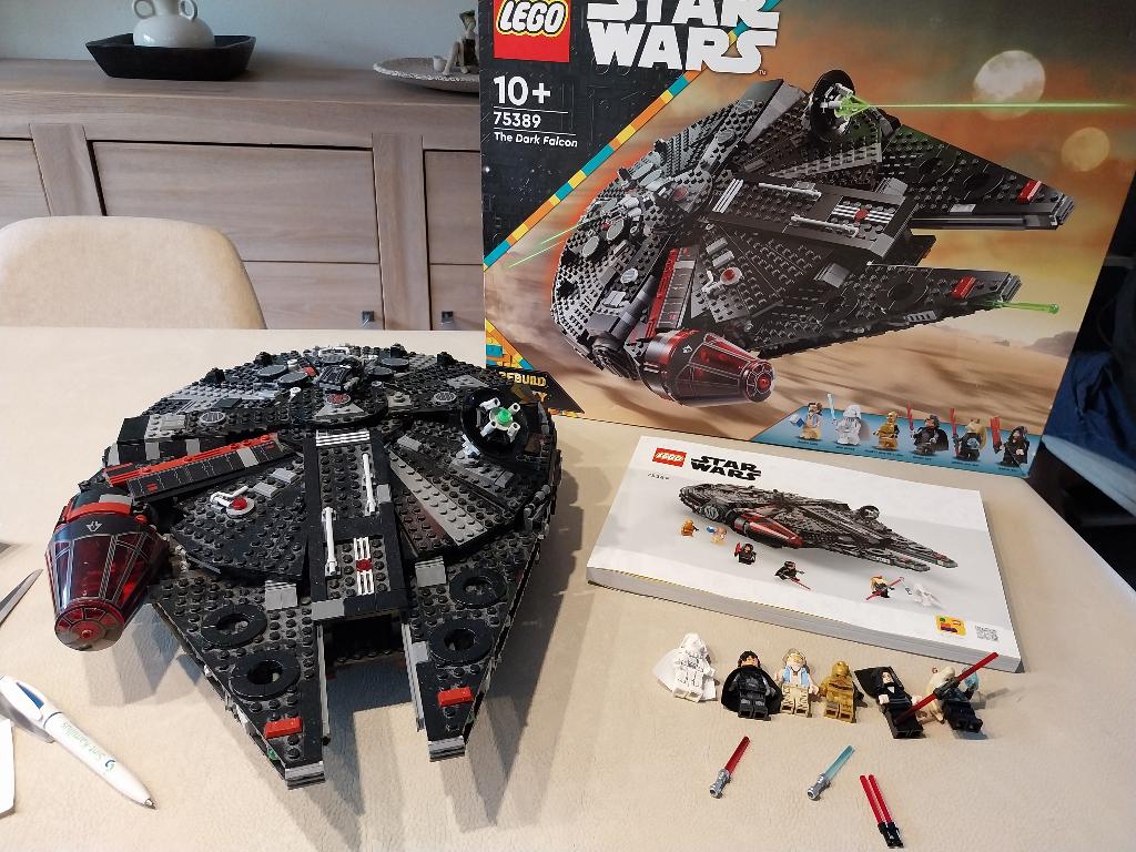 lego star wars 75389 The Dark Falcon, Star Wars, Lego, Ophalen of Verzenden, Zo goed als nieuw