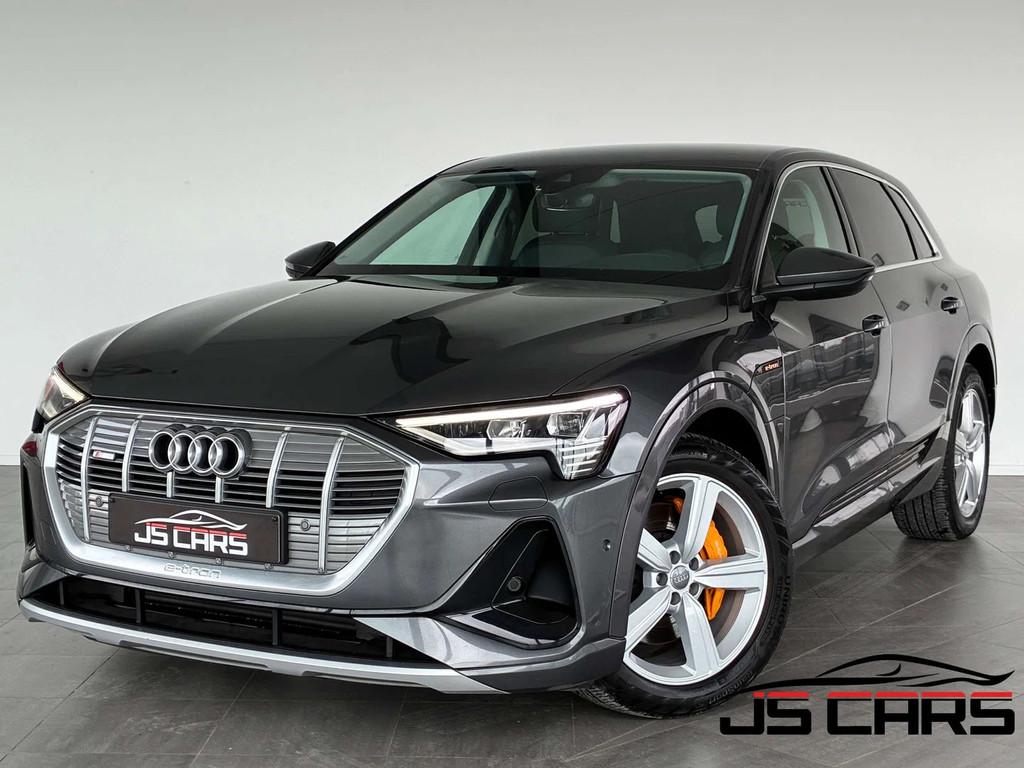 Audi e-tron 50 Quattro S-LINE-1ERPRO-COCKPIT-GPS-CUIR-CAEMRA, Auto's, Automaat, 230 kW, Gebruikt, Zwart
