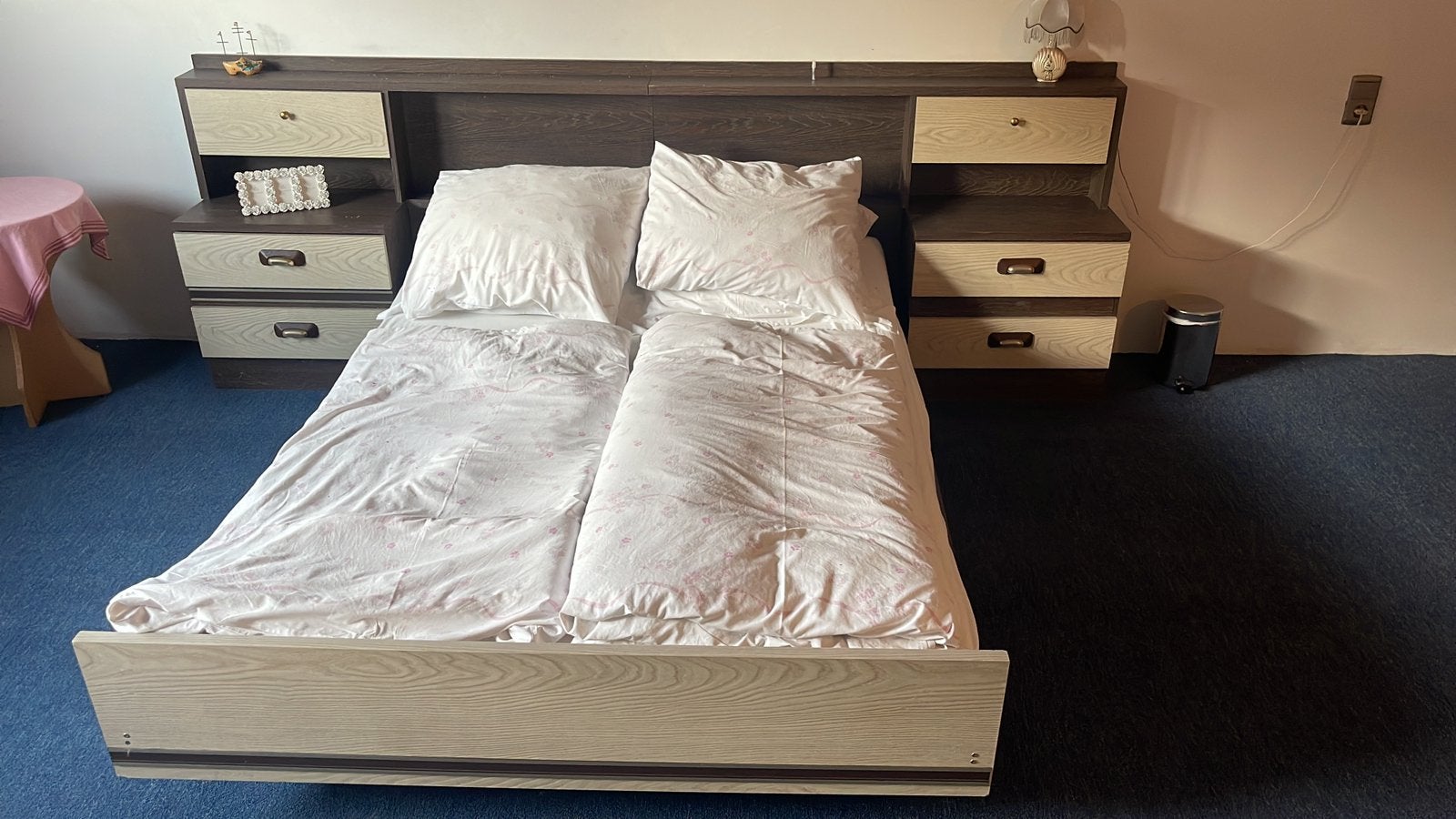 Lit convertible, 140 cm, Brun, Enlèvement, Utilisé