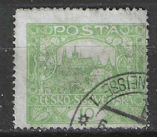 Tsjechoslowakije 1918/1920 - Yvert 31 - Hradcany - 10 h (ST), Verzenden, Gestempeld