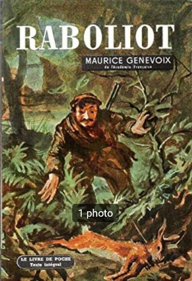 "Raboliot" Maurice Genevoix (1925), Enlèvement ou Envoi, Utilisé, Europe autre, Maurice Genevoix