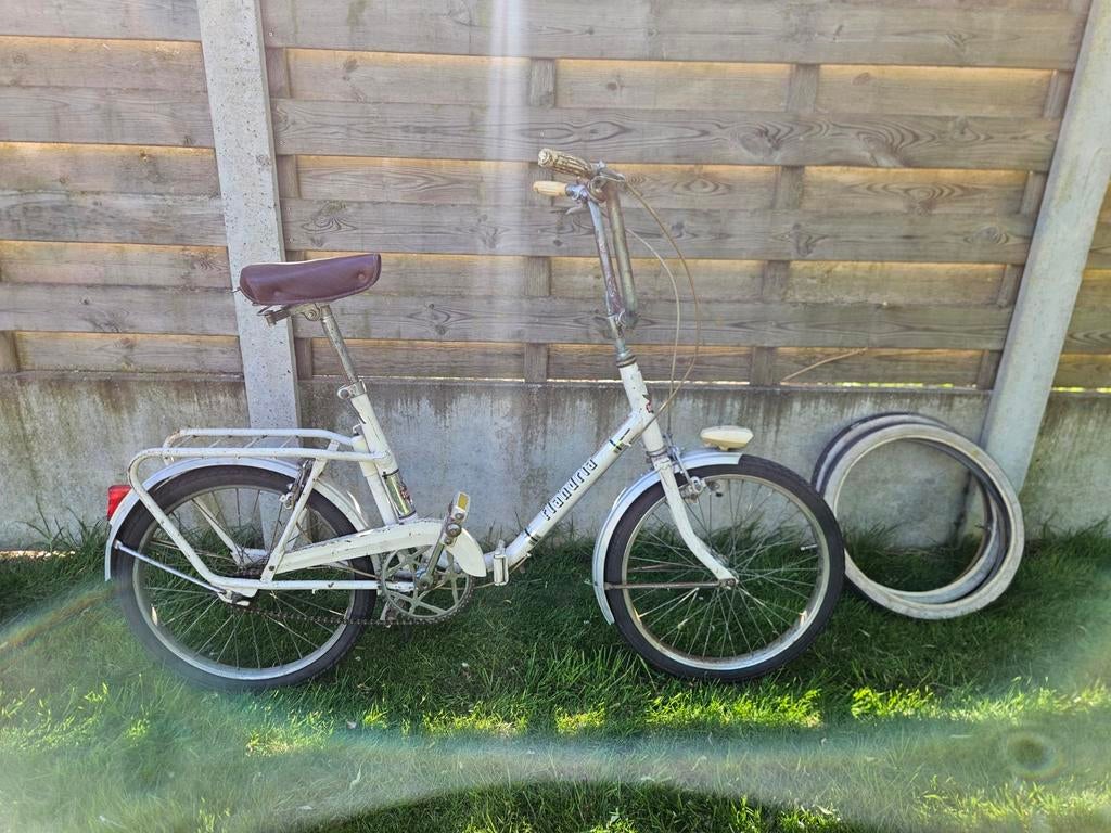 Vintage vouwfiets flandria, Fietsen en Brommers, Ophalen