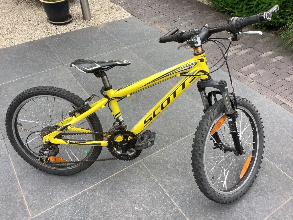 Jongens fiets, Ophalen, Gebruikt, Velgrem, Versnellingen