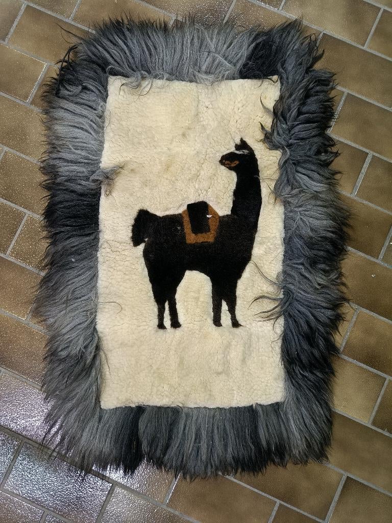 Vintage handgemaakt Inca wandtapijt, Huis en Inrichting, Vintage, Ophalen, Handgemaakt