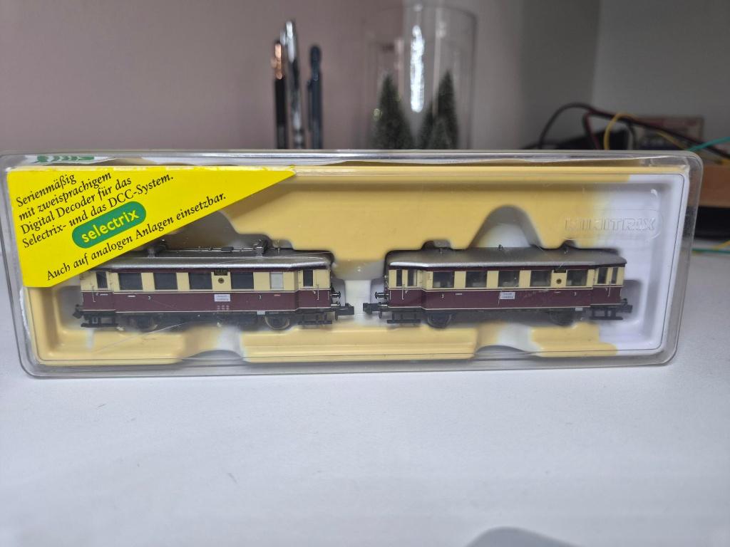 Autorail Minitrix 12313 VT 135 DCC, Enlèvement ou Envoi, Trix, Comme neuf, Courant continu