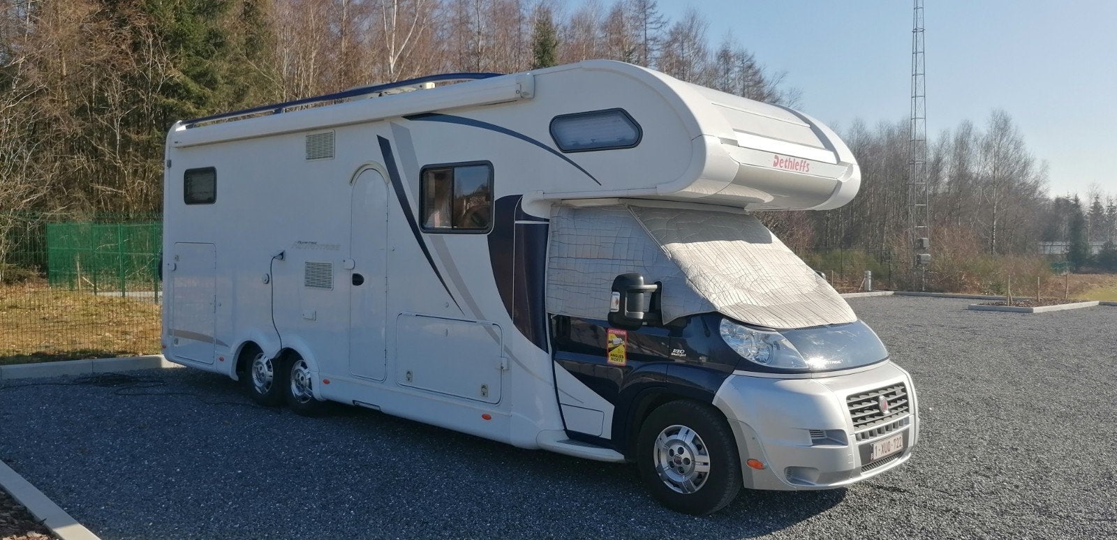Dethleffs , rijbewijs C , 5ton, Caravanes & Camping, Camping-cars, Réfrigérateur, Toilette à cassette, Fiat, Boîte manuelle