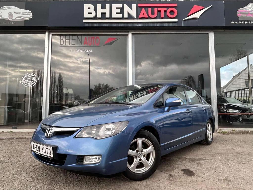 Honda Civic 1.3i Hybrid /RADAR AR/AUTOMATIQUE/SIEGE CHAUFFAN, Auto's, Automaat, 4 deurs, Stof, Zwart