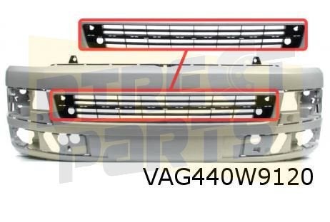 Volkswagen T5 II (10/09-7/15) voorbumper (bij chromepack) (+, Neuf, Volkswagen, -, -
