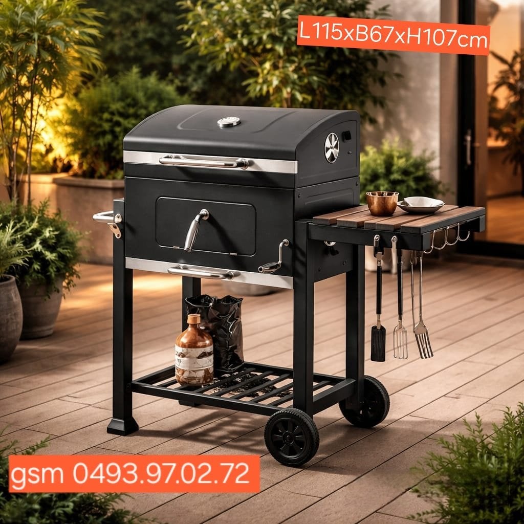nieuwe houtskool BBQ, Tuin en Terras, Ophalen, Nieuw