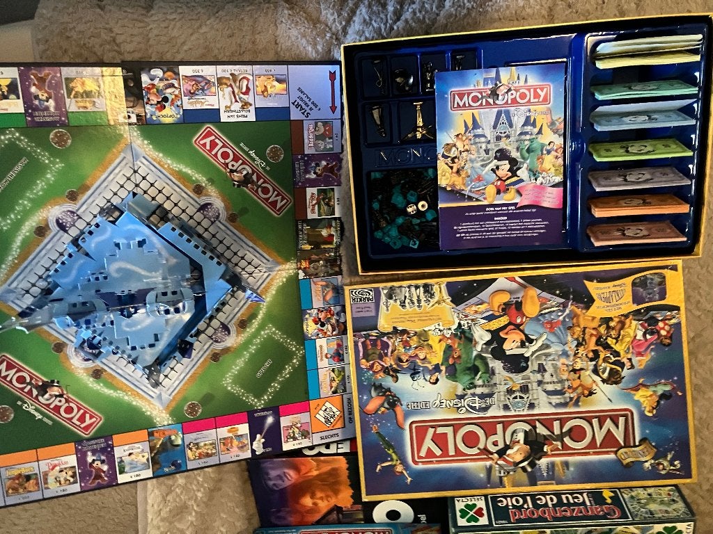 bordspellen kinderspellen gecontroleerd en zgan, Hobby en Vrije tijd, Een of twee spelers, Ophalen, Zo goed als nieuw