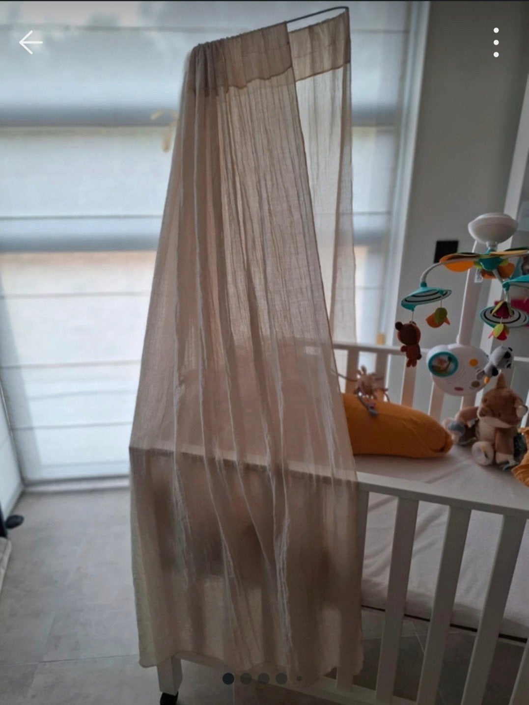 Hemel + piekstok en sluierstandaard met klembevestiging, Kinderen en Baby's, Ophalen of Verzenden