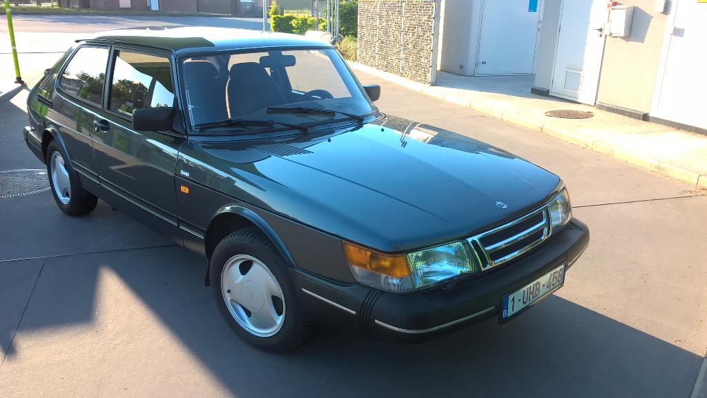 Saab 900 Coupé, Auto's, Saab, Voorwielaandrijving, Saab 900, Grijs, Particulier
