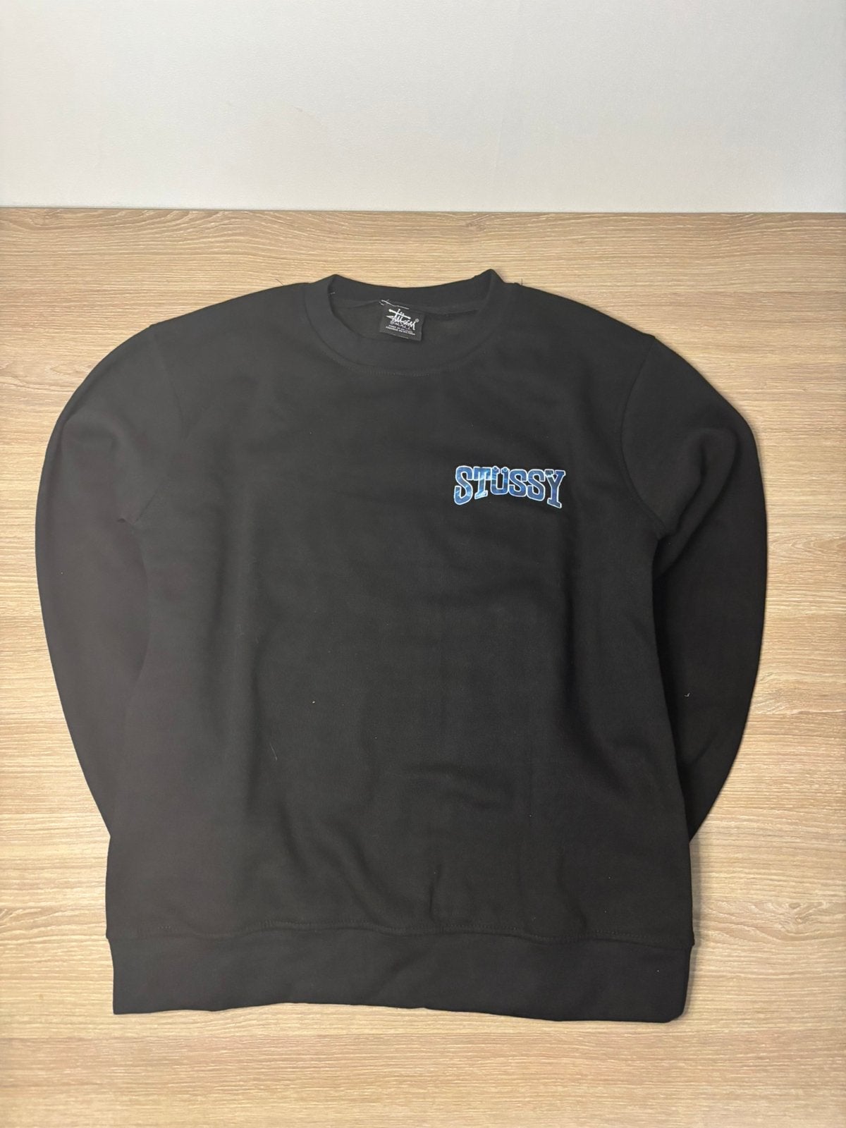 Stüssy Crewneck Zwart – Maat S – Topstaat, Vêtements | Hommes, Pulls & Vestes, Enlèvement ou Envoi, Porté, Taille 46 (S) ou plus petite
