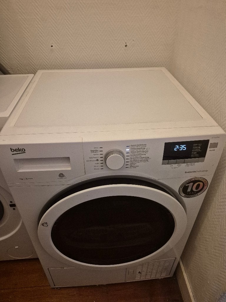 Beko warmtepomp droogkast 7kg A+++, Elektronische apparatuur, Droogkasten, Ophalen, 6 tot 8 kg, Overige typen, Zo goed als nieuw