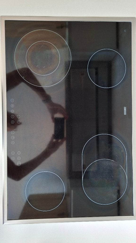 Keramische kookplaat Zanussi occasie, Encastré, Enlèvement, Utilisé, 5 zones de cuisson ou plus