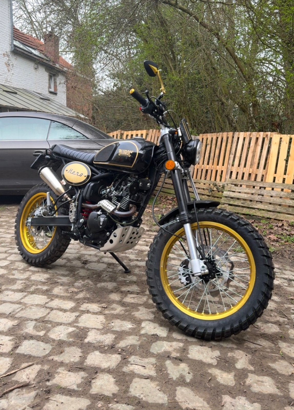125cc, Fietsen en Brommers, Ophalen, Zo goed als nieuw