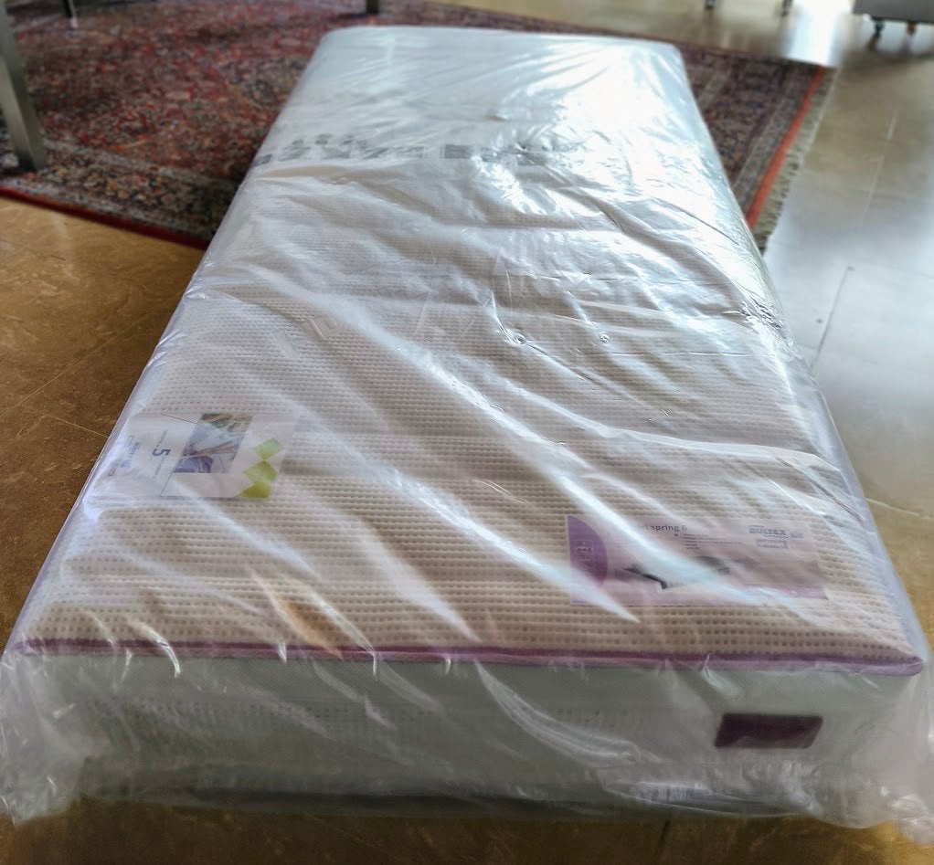 matelas à ressorts Bultex Gelpearl 6 90x200 épaisseur 25 cm, Neuf, 90 cm, Matelas, Une personne