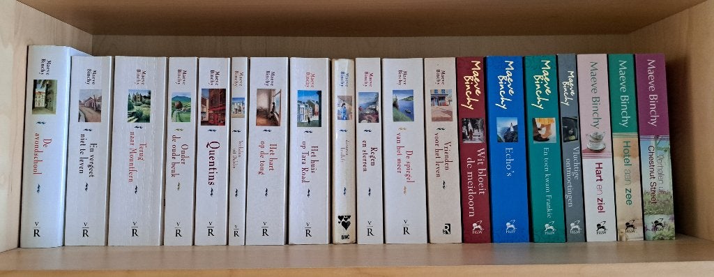 Collectie Maeve Binchy boeken, België, Maeve Binchy, Ophalen, Gelezen
