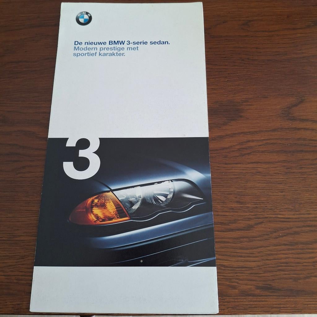 De nieuwe BMW 3-serie sedan   1 1998, Ophalen of Verzenden, Nieuw, BMW