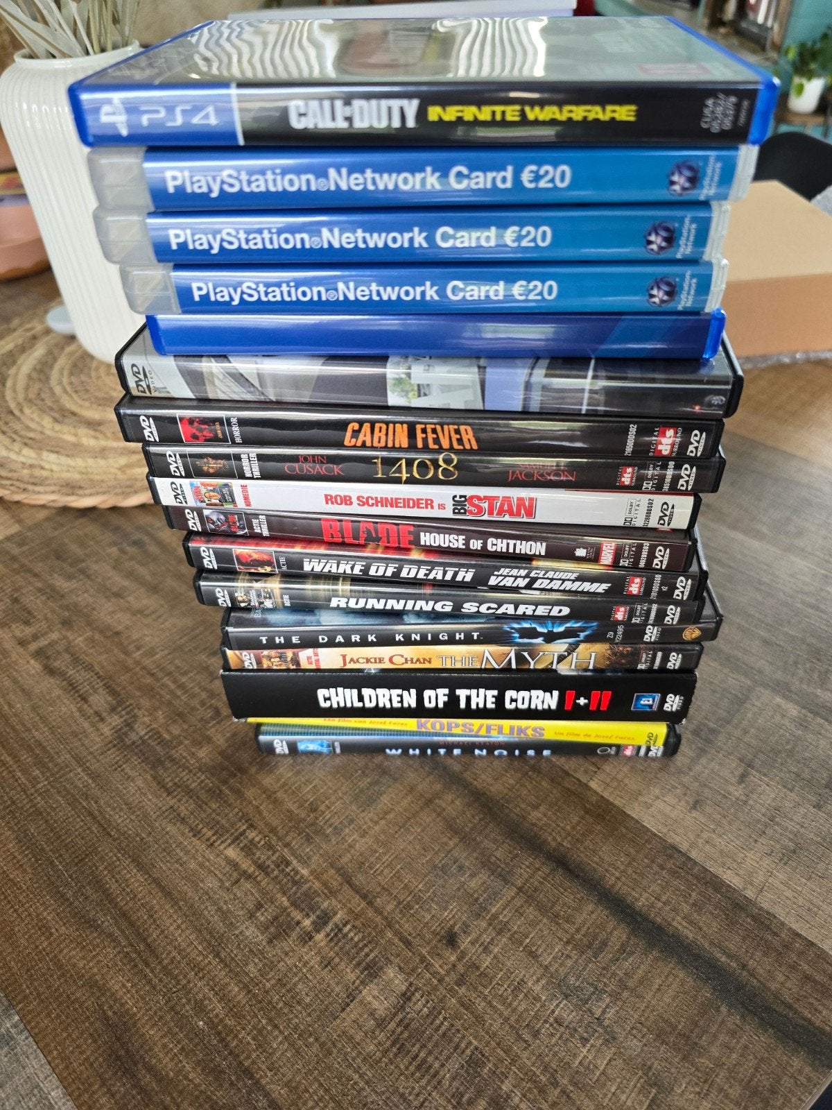 DVD, Enlèvement