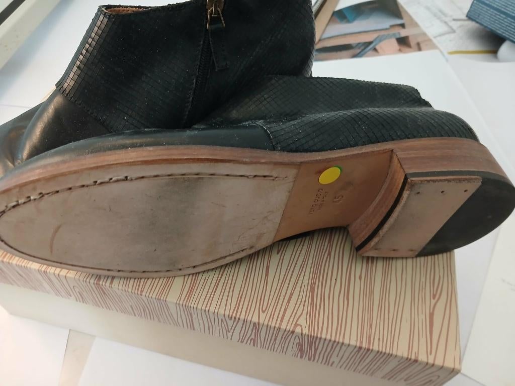 Design heren schoenen  maat 45 NIEUW, Kleding | Heren, Schoenen, Natalie Verlinden, Zwart, Boots, Nieuw