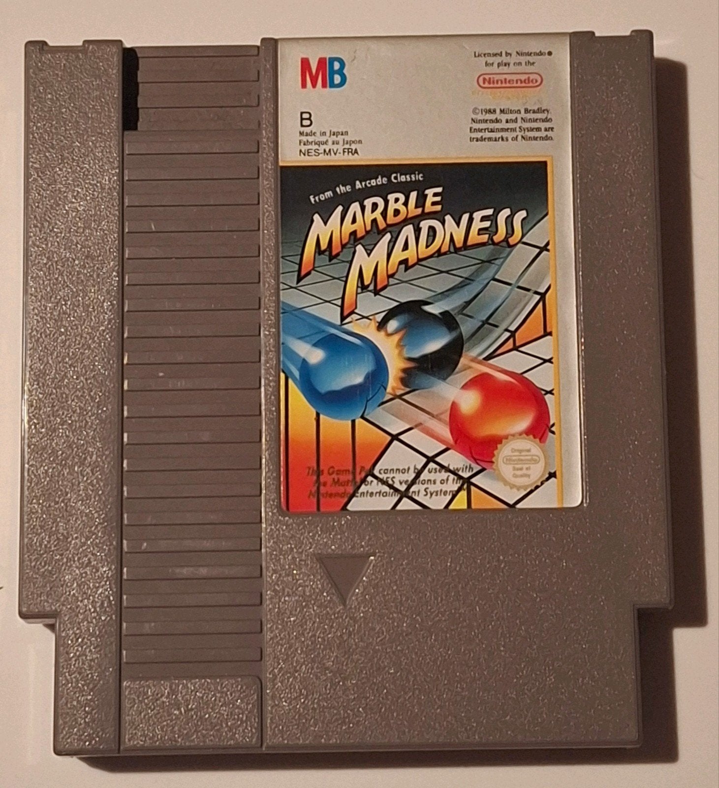 Marble Madness ( Nintendo Nes Game ), 2 spelers, Ophalen