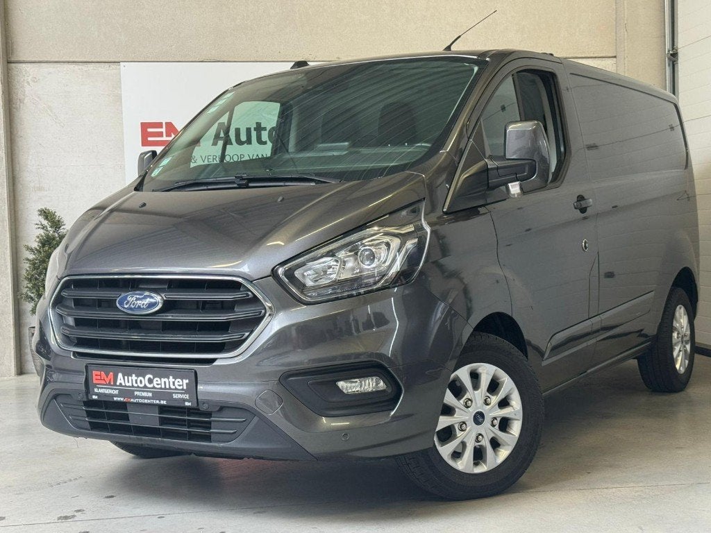 Ford Transit Custom 2.0 TDCi 3PL Camera-LaneAssist-Trekhaak, Auto's, Bestelwagens en Lichte vracht, Bedrijf, Te koop, Achteruitrijcamera