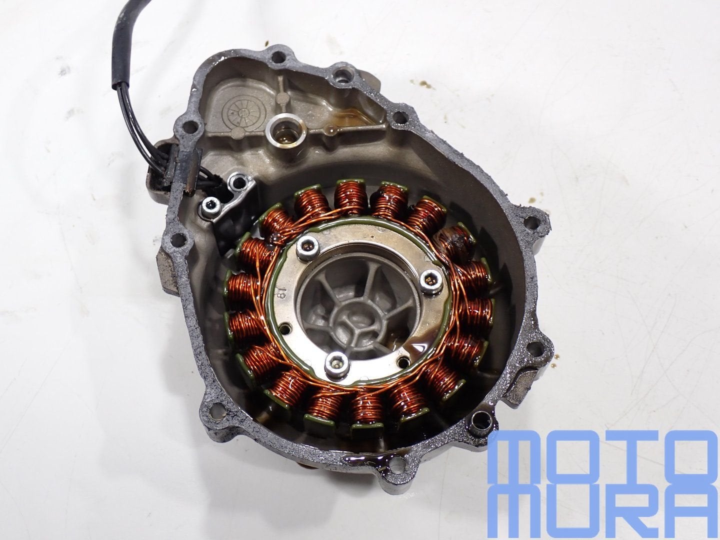 Kawasaki ZX6R 1998 - 1999 dynamo generator dynamodeksel ZX-6, Gebruikt, -, -, Ophalen of Verzenden