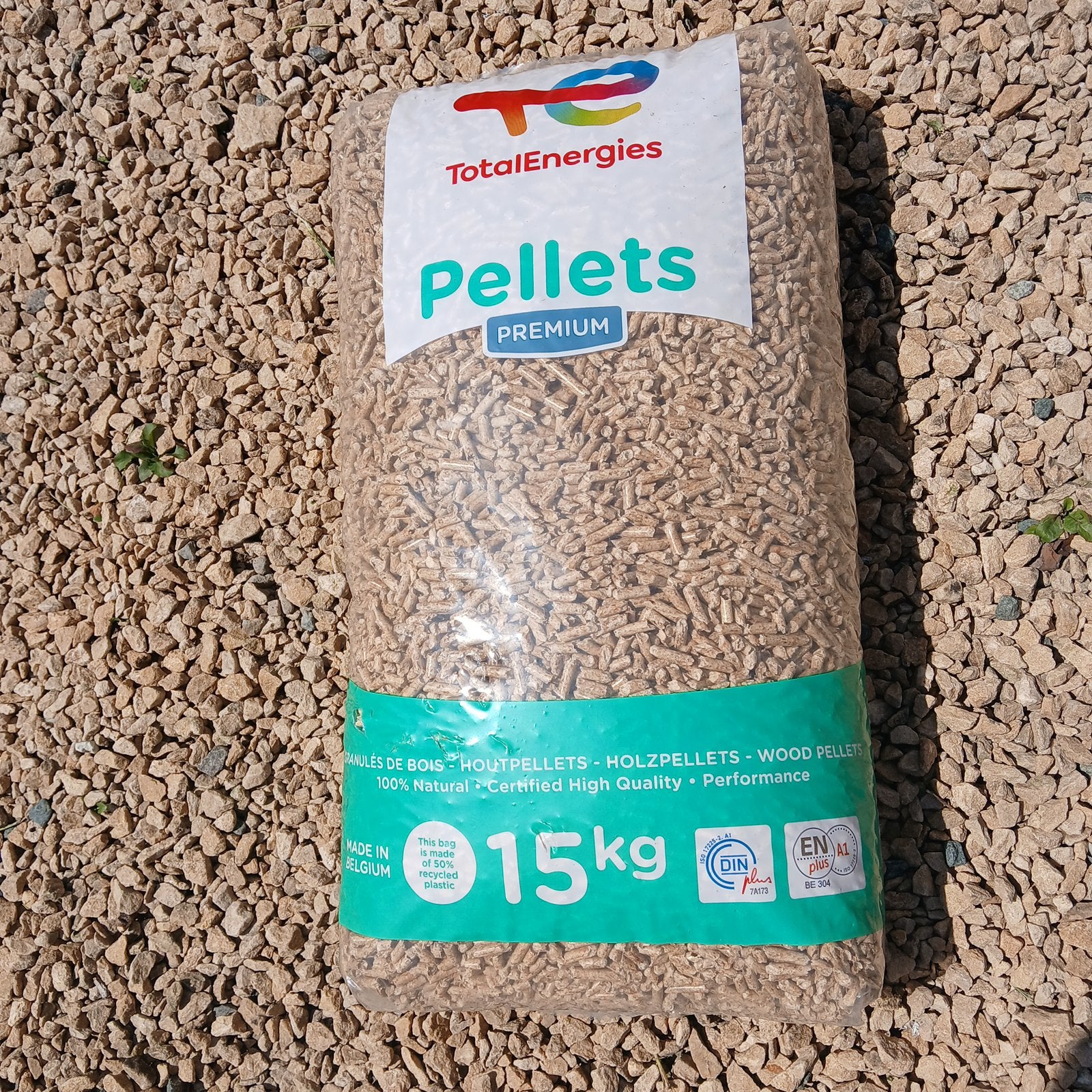 49 zakken houtpellets, Tuin en Terras, Brandhout, Ophalen