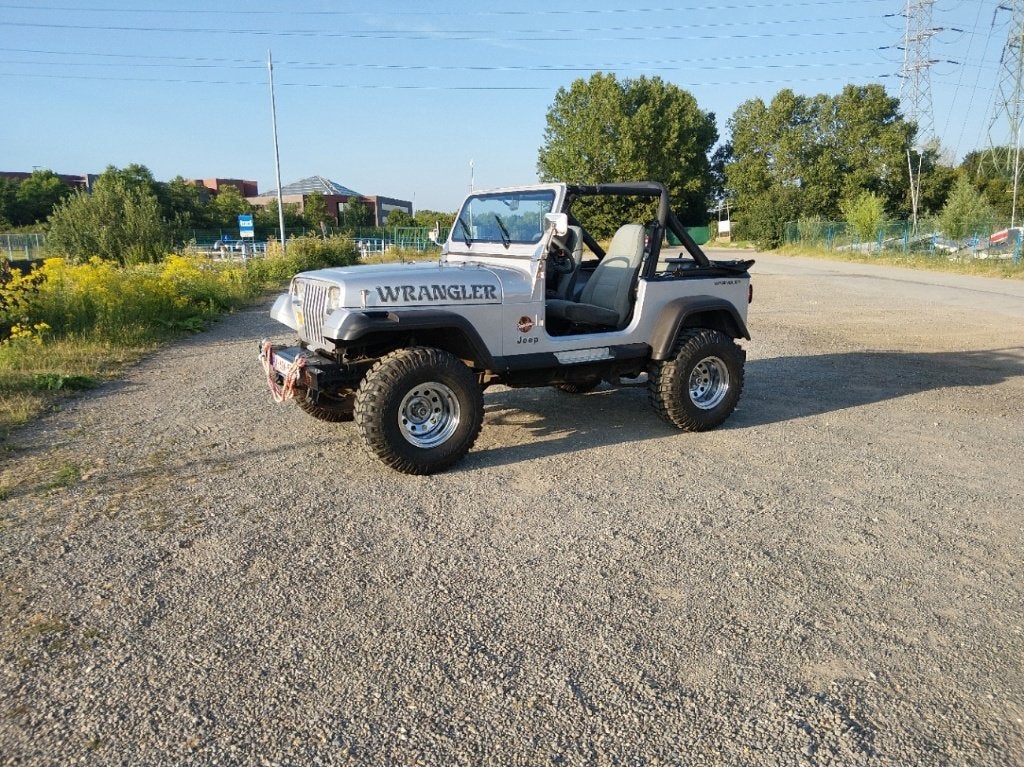 jeep wrangler yj oldtimer, Auto's, 4 zetels, Stof, 4200 cc, Handgeschakeld