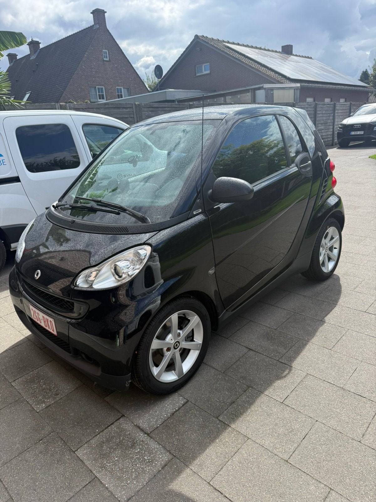 Smart for two, Auto's, Smart, Euro 5, Stof, Zwart, Zwart